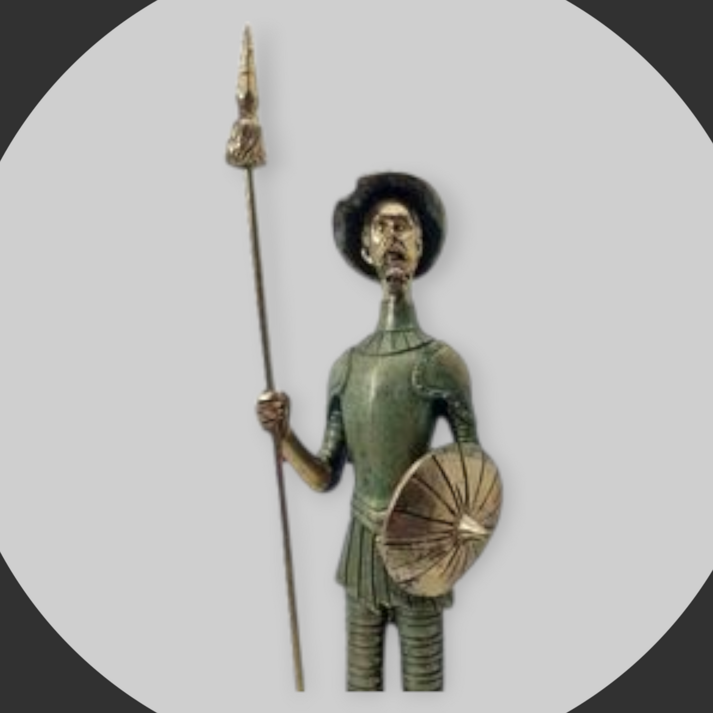 Escultura don quijote