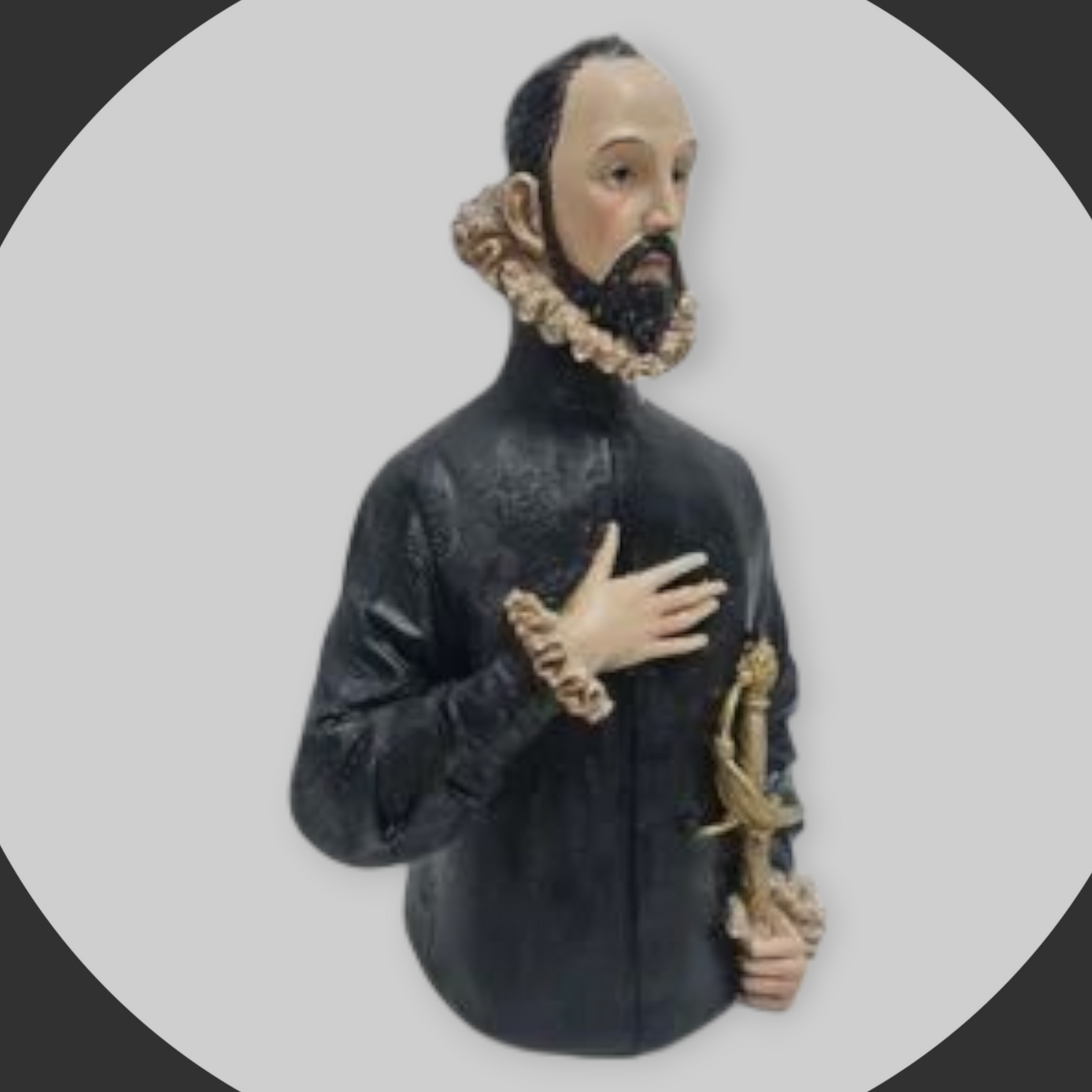 Figura Hombre con la mano en el pecho El Greco