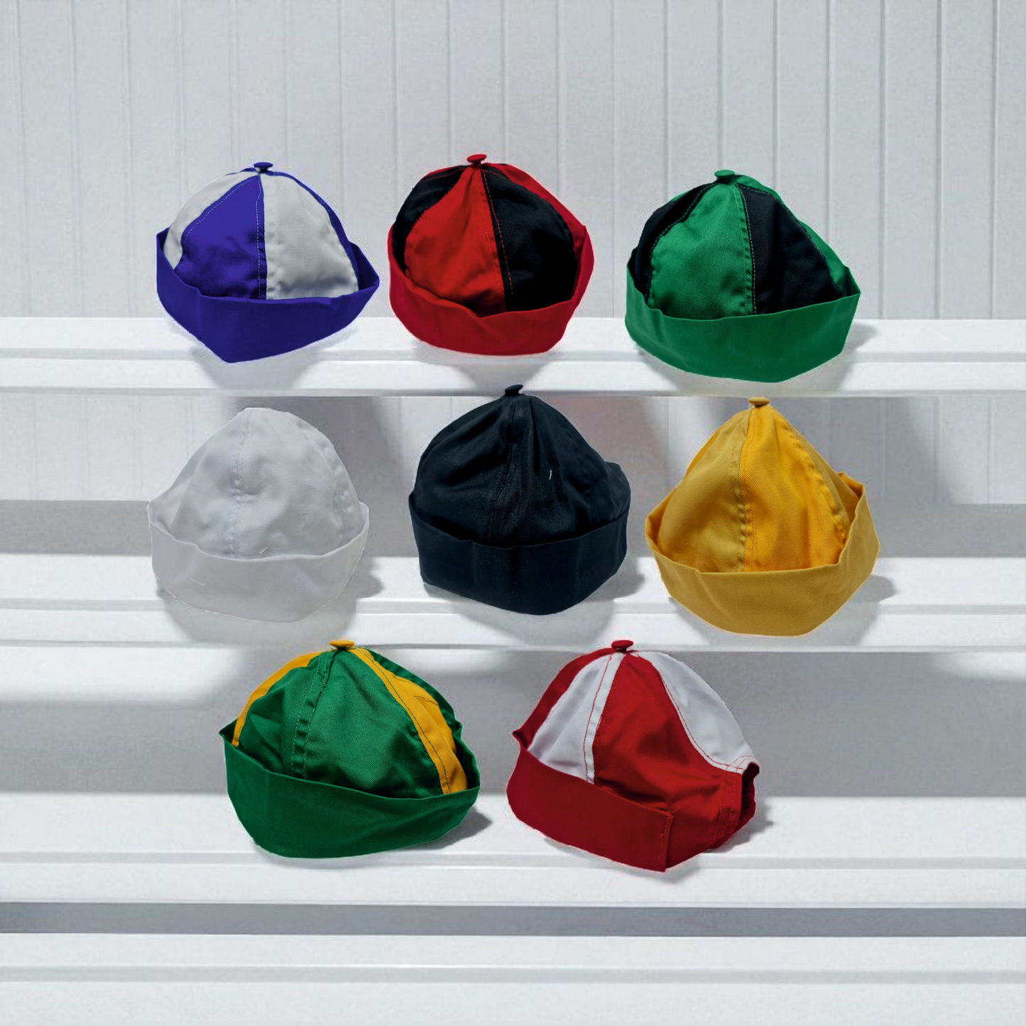 Gorro Orishas tipo Boina Doker con bolsillo , ajustable , Panteón Yoruba