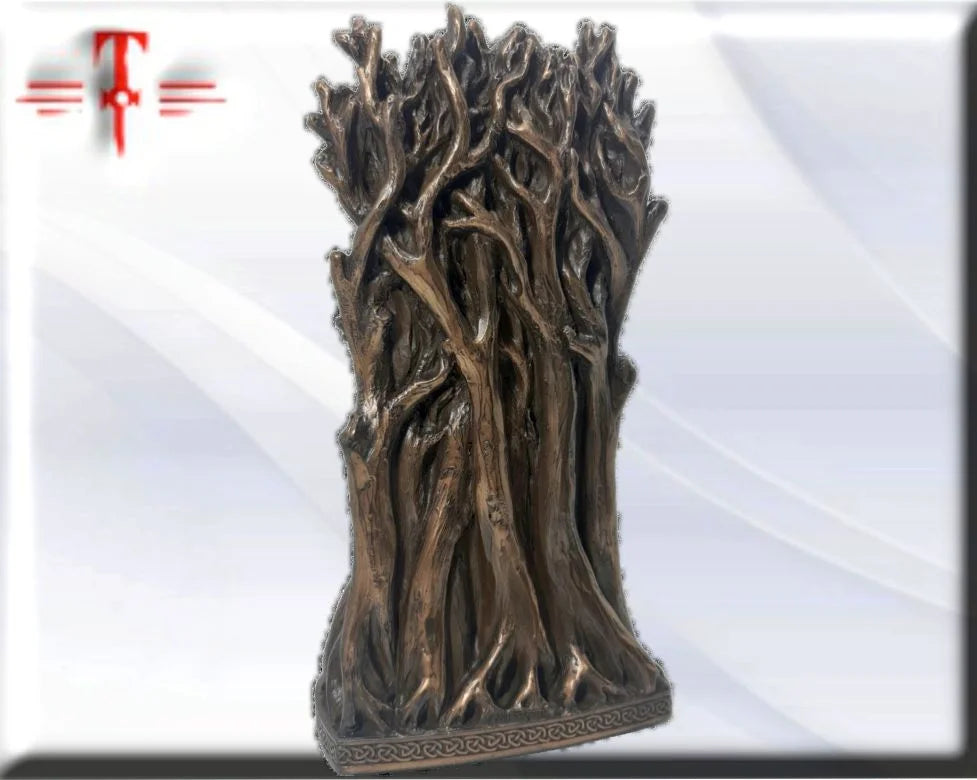 Statue des Gottes Dagda, mythologische Götter, esoterische und religiöse Gegenstände, handbemalt