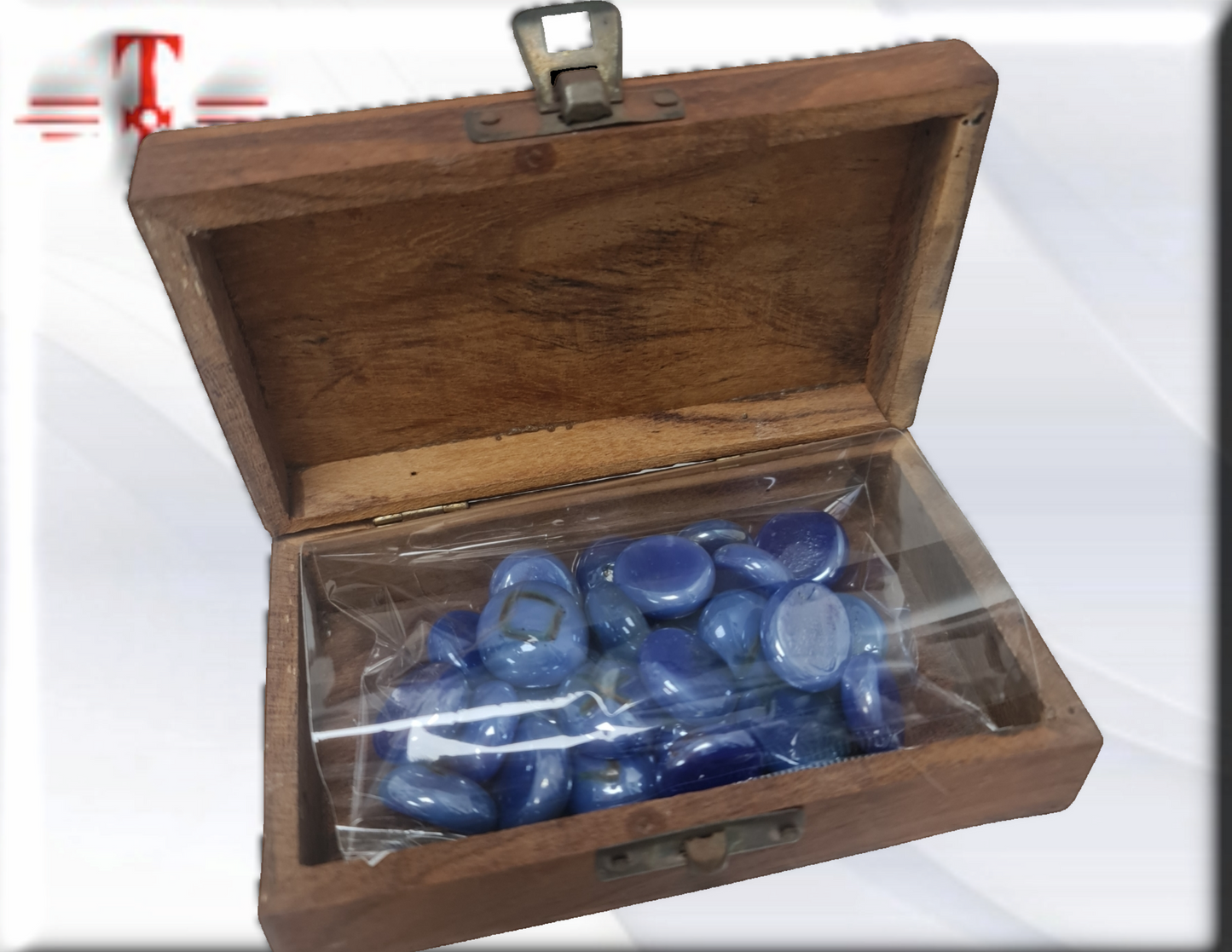 cofre de runas de Gemas azules