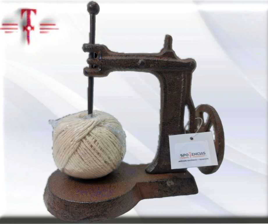Maquina de coser antigua 17cm , refuerzo del Orisha Oggun Santeria Yoruba
