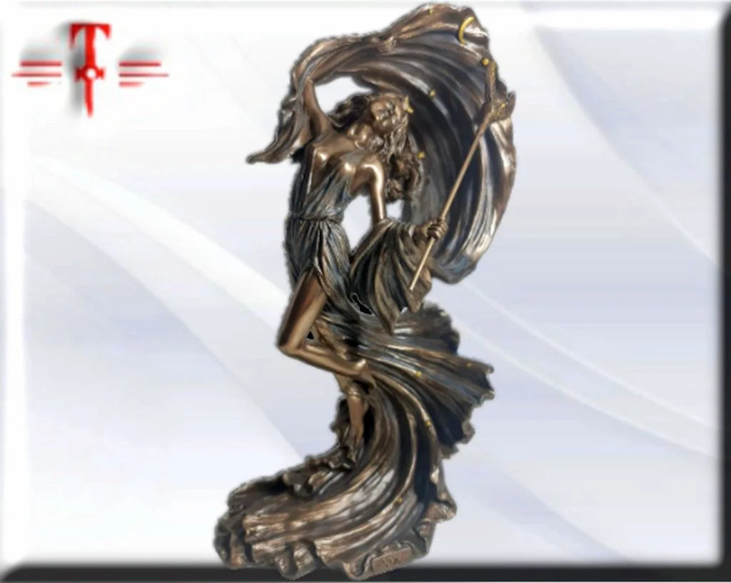 Statue des Gottes Dagda, mythologische Götter, esoterische und religiöse Gegenstände, handbemalt