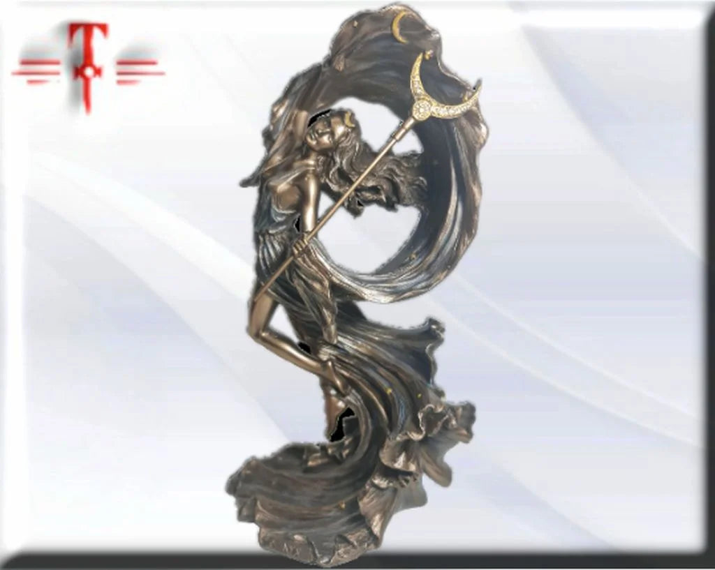 Statue des Gottes Dagda, mythologische Götter, esoterische und religiöse Gegenstände, handbemalt