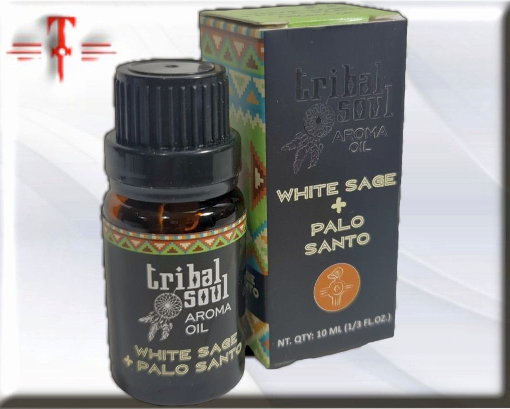 Aceite aromatico salvia Blanca + palo santo