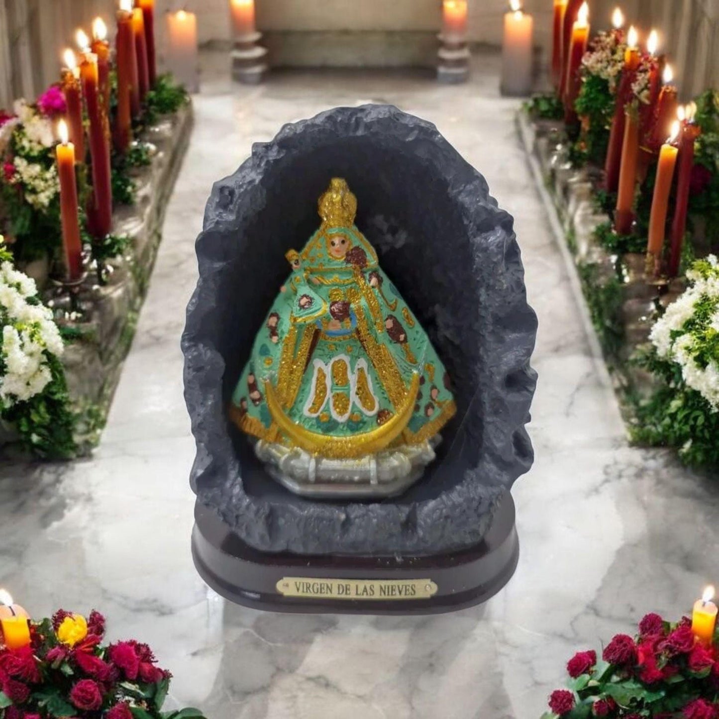 Virgen de las Nieves cueva , Santos y Vírgenes católicos , productos Religiosos
