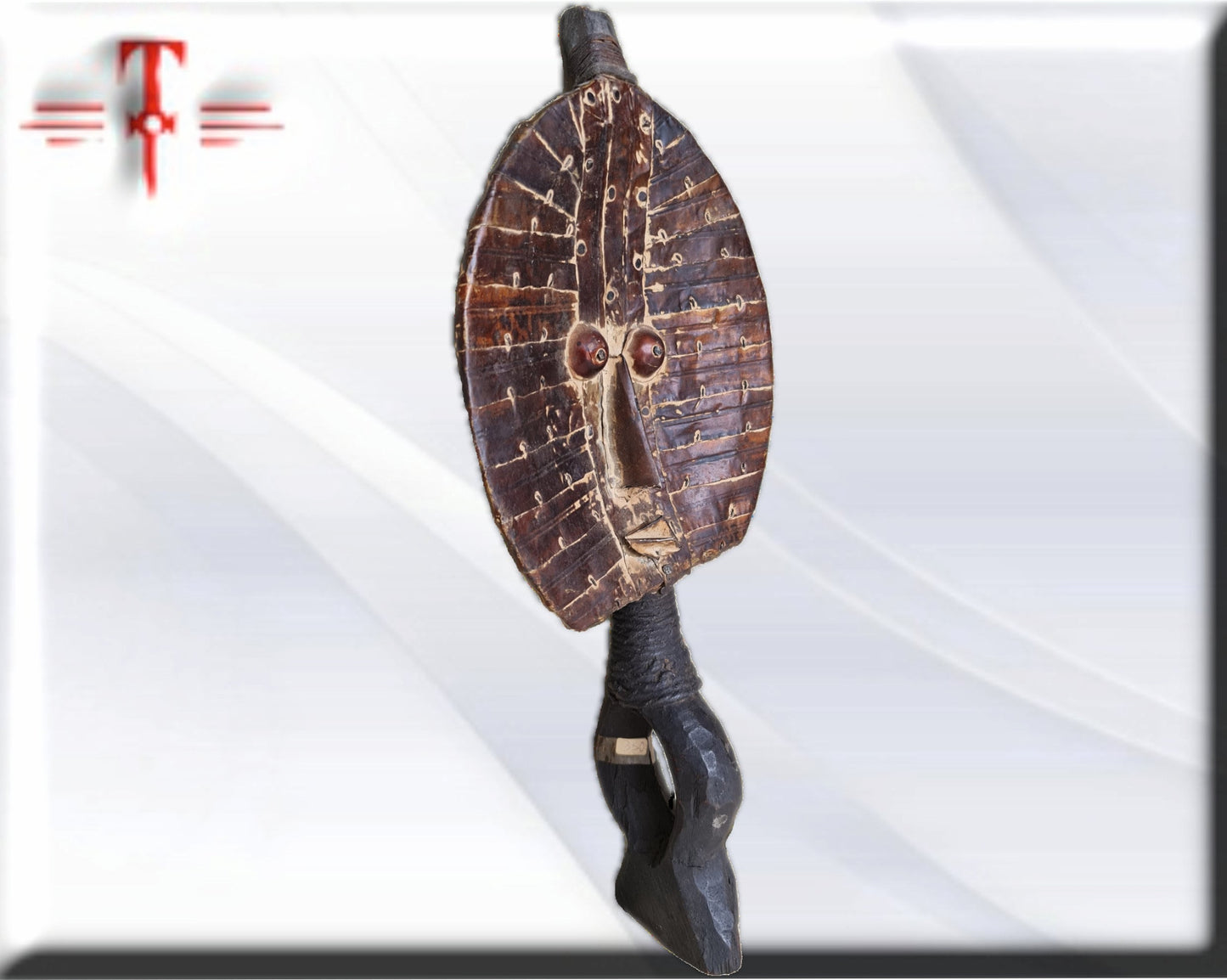 Fetiche Bamún Camerún , arte Africano , Galería de arte , hecho a mano