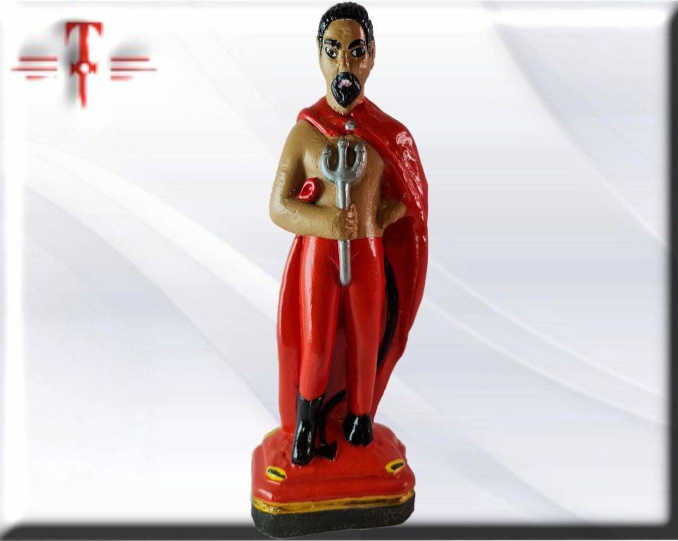 Figura Yeso exu Porteira , Candomble , kimbisa, Umbanda