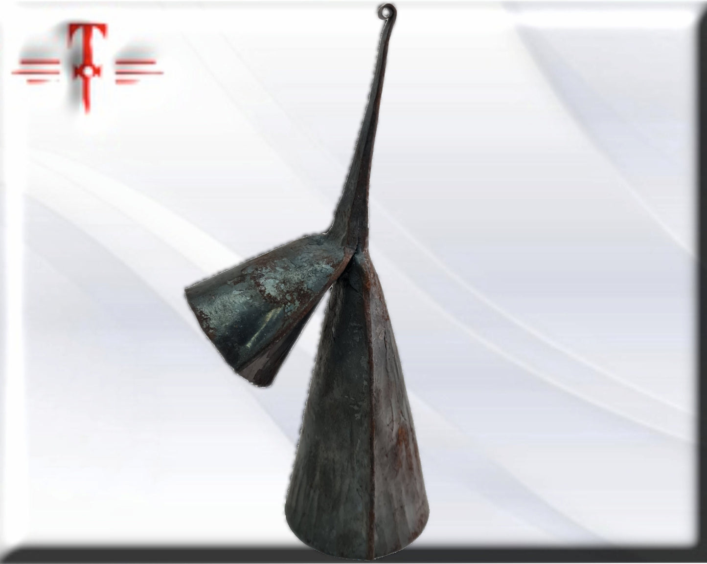 Agogo original Africano ( Benin ) hecho a mano . artesanía africana , para ceremonias y fiestas
