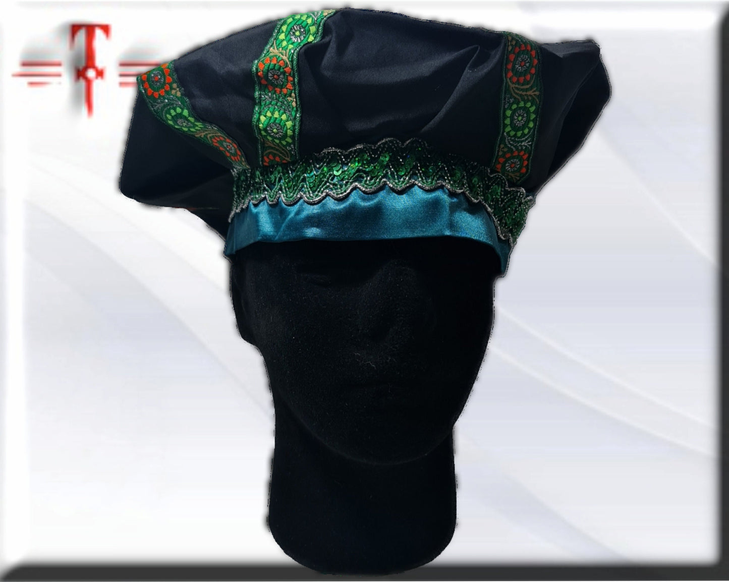Gorro de Gala santeria Orishas , Yoruba , Lucumí , regla de Osha