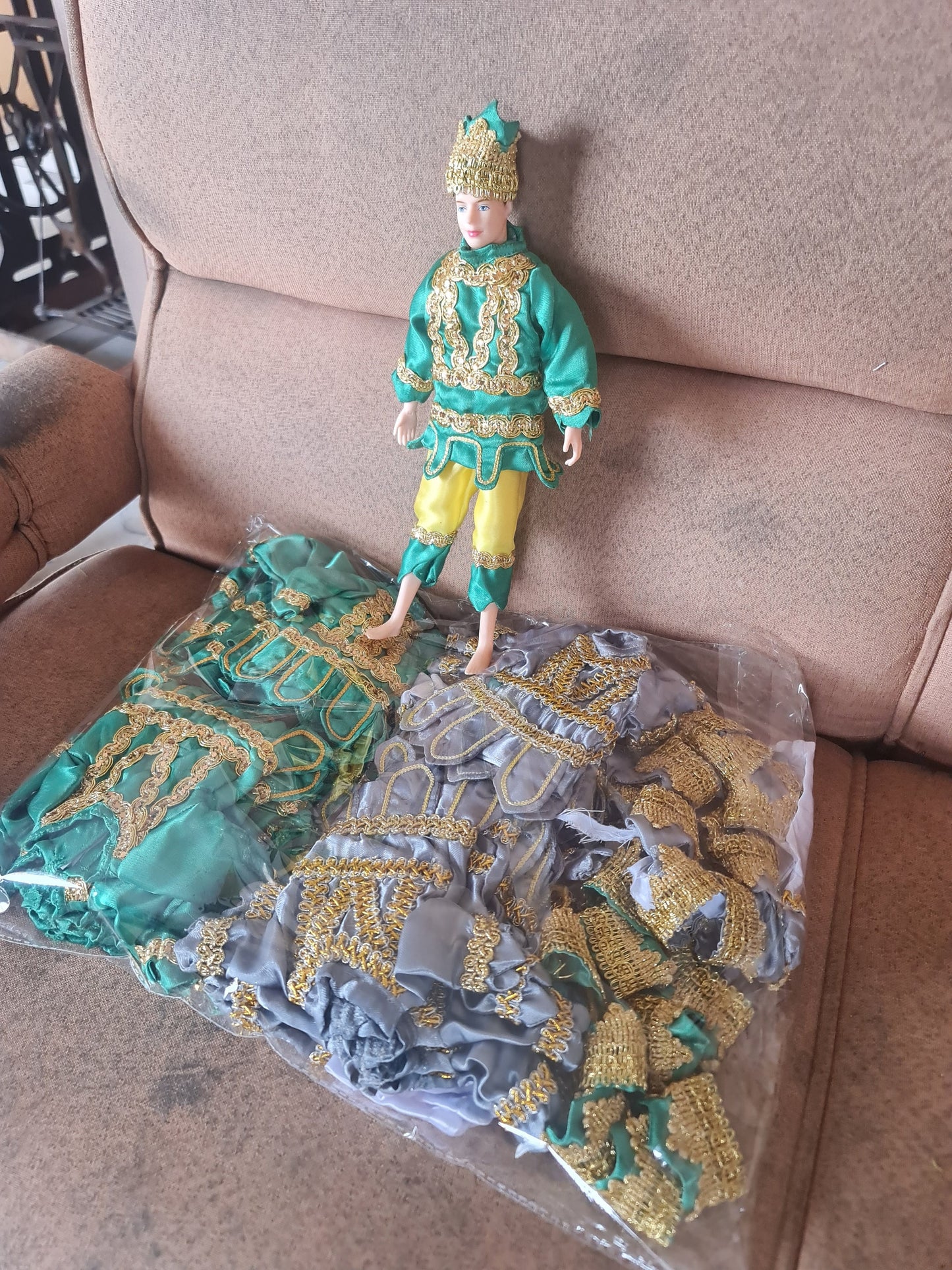 Muñeco Orisha Ogun Oggun, santería yoruba lucumí