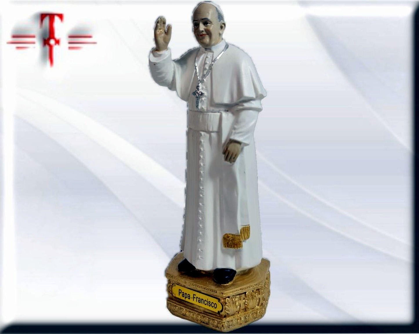 Papa Francisco , virgenes y santos catolicos