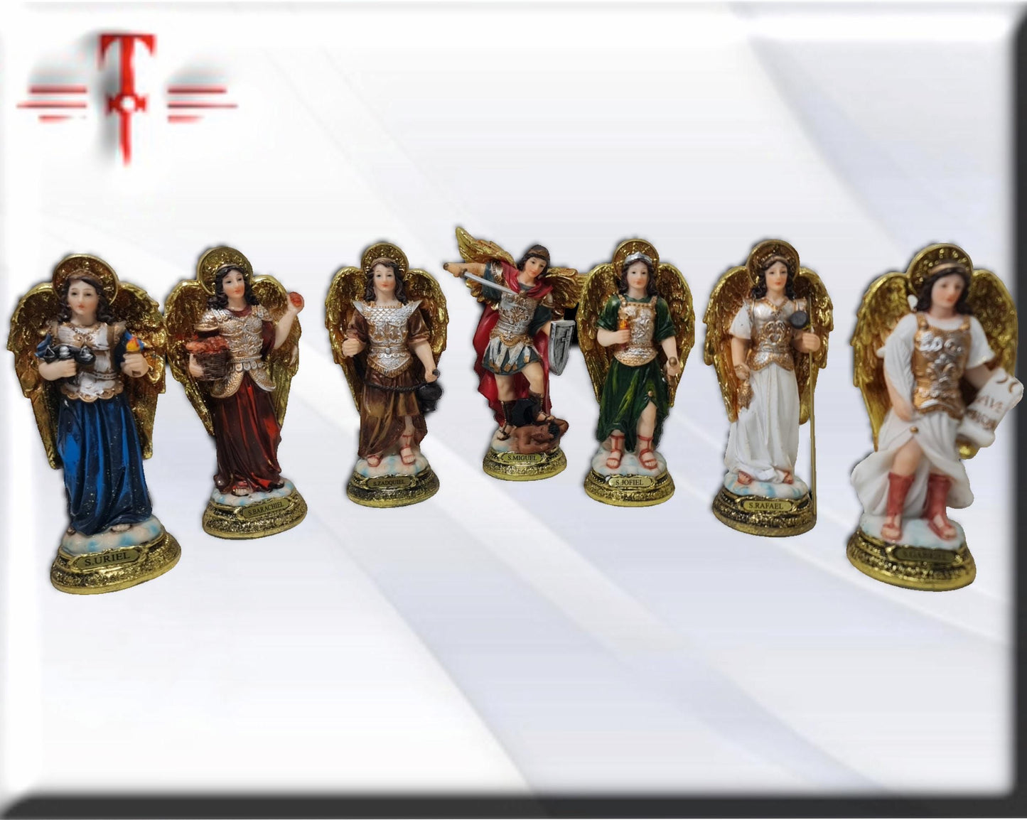 Arcangeles 16cm , Santos y Vírgenes católicos , productos Religiosos