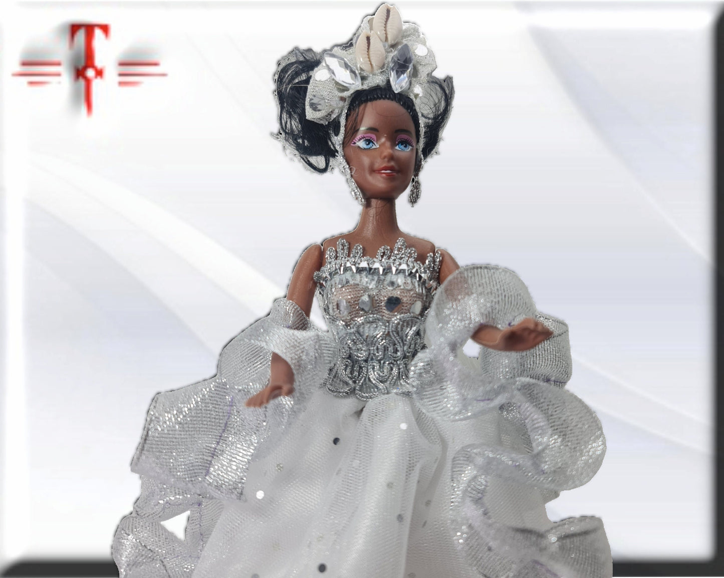 Muñeca Orisha Obatala Oxala , santería yoruba lucumí