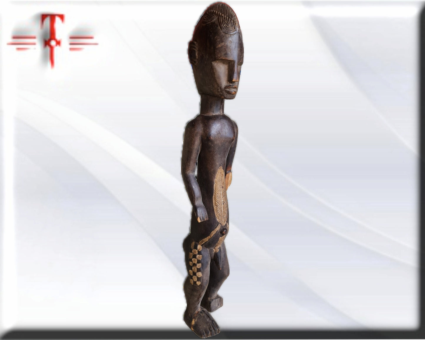 Fetiche Yombe Congo Tribal , arte Africano , Galería de arte , hecho a mano