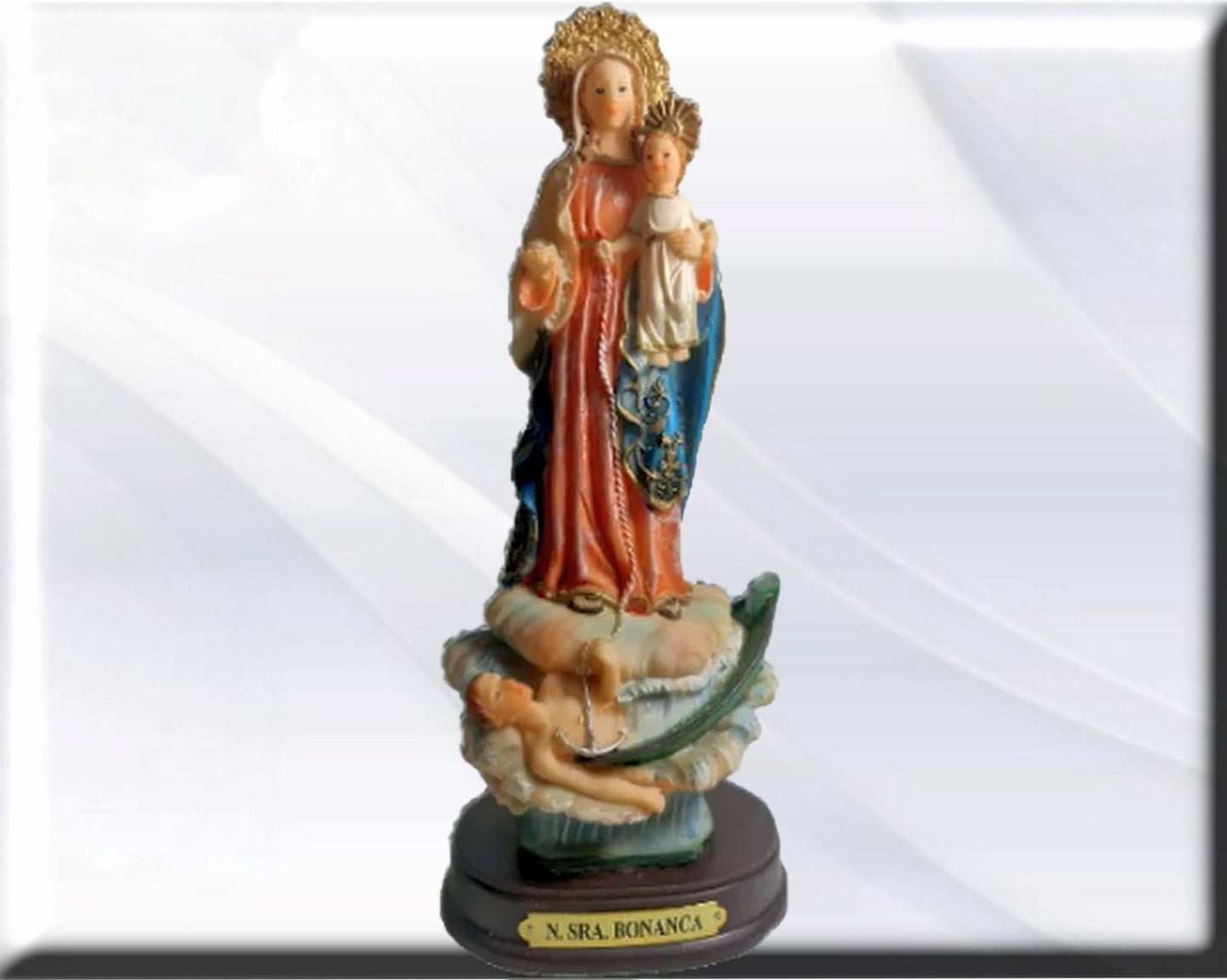 estatua Nuestra Señora de la Bonanza . Catholic Saints and Virgins, Religious products,