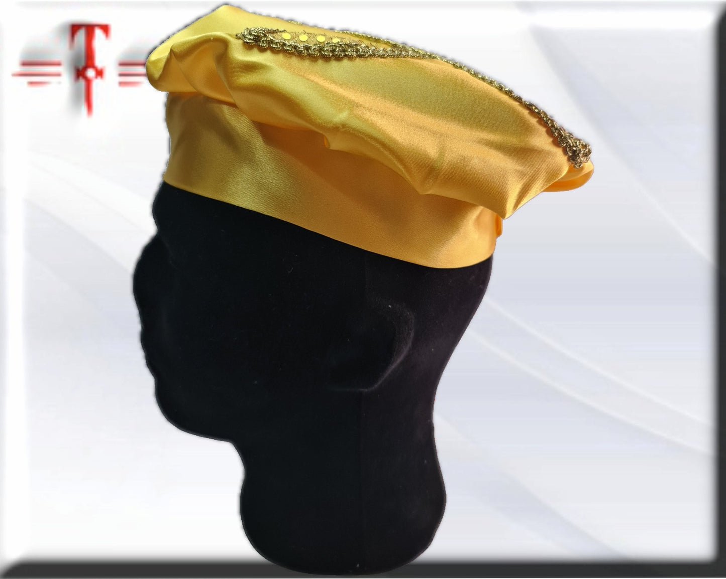 Gorro santería Orisha Oshun , Panteón Yoruba , diosa de las aguas dulces , deidad