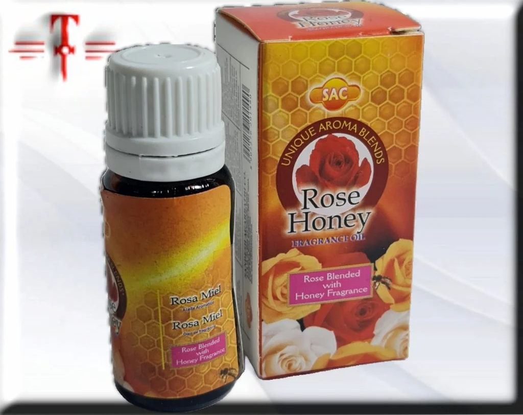 Aceite aromatico Rosa y miel