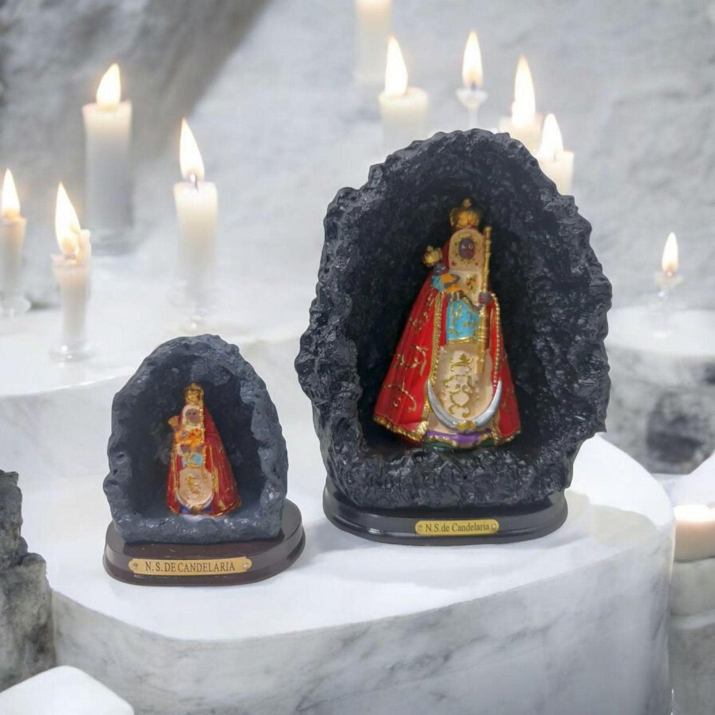 Virgen de la Candelaria Cueva , virgenes y santos catolicos