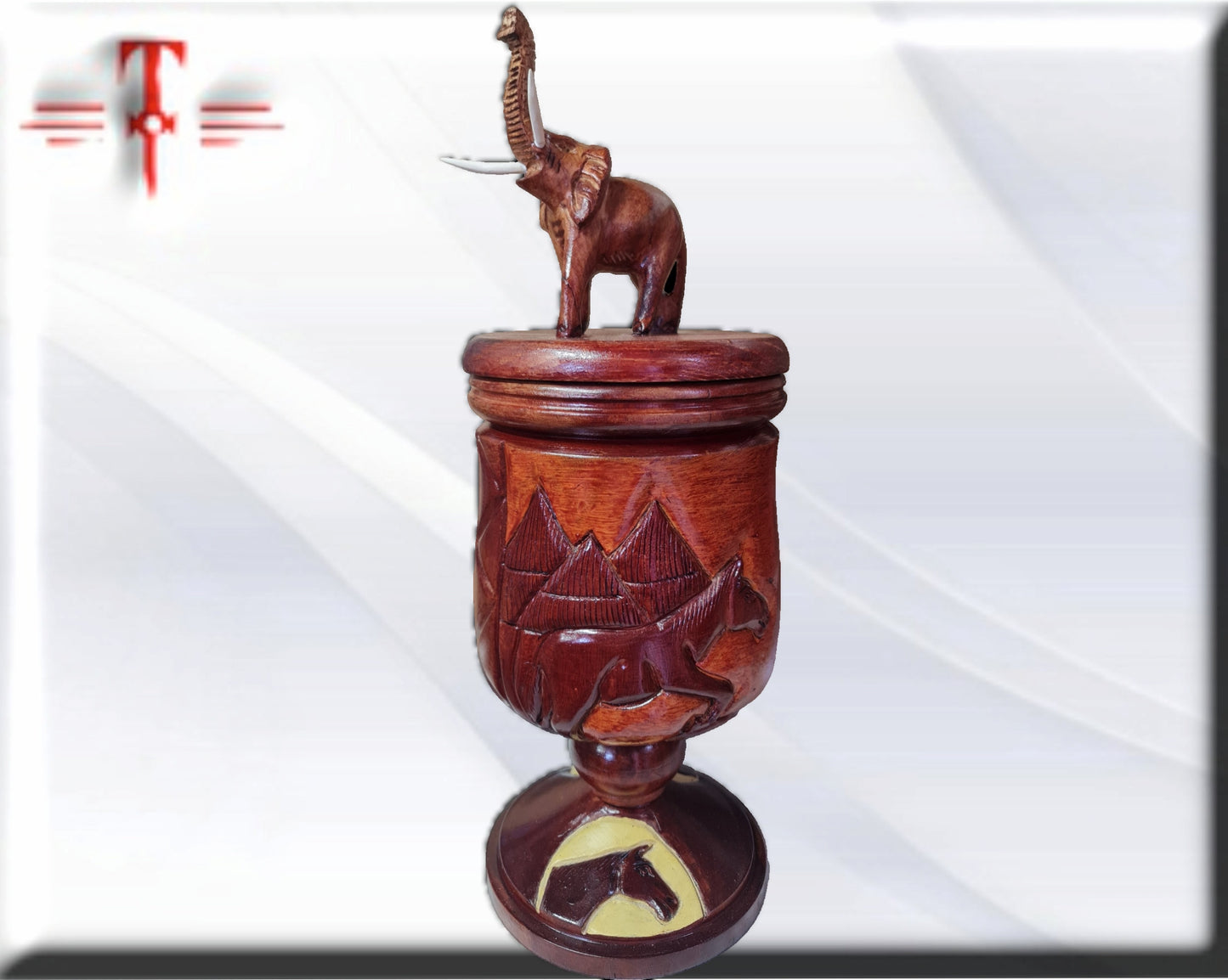 Becken. Afrikanische Kunst, Aggayú, Shangó, Yoruba Pantheon