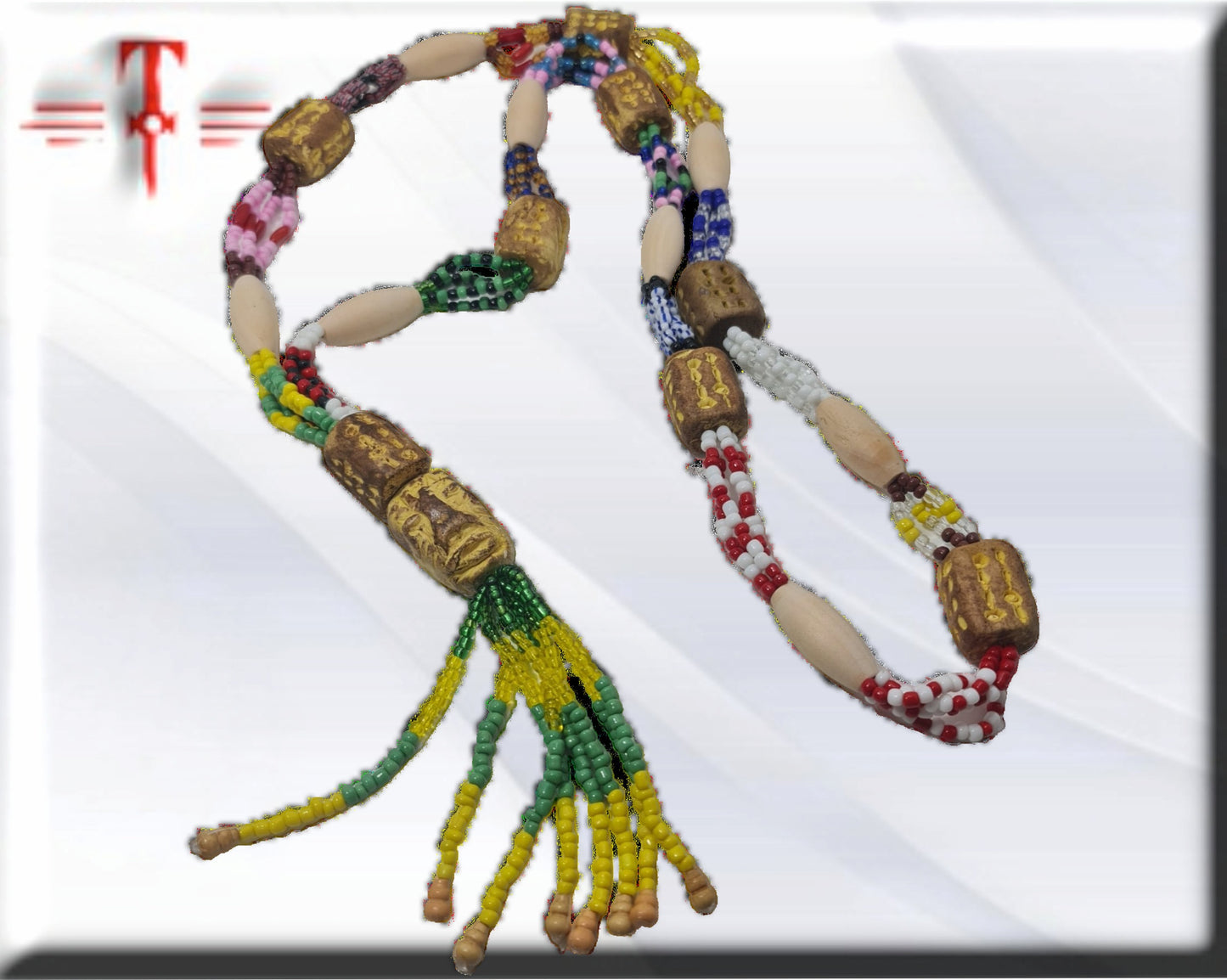 Collar Ogbe Yonó Haya - Babalawo - Santeria Palo Mayombe