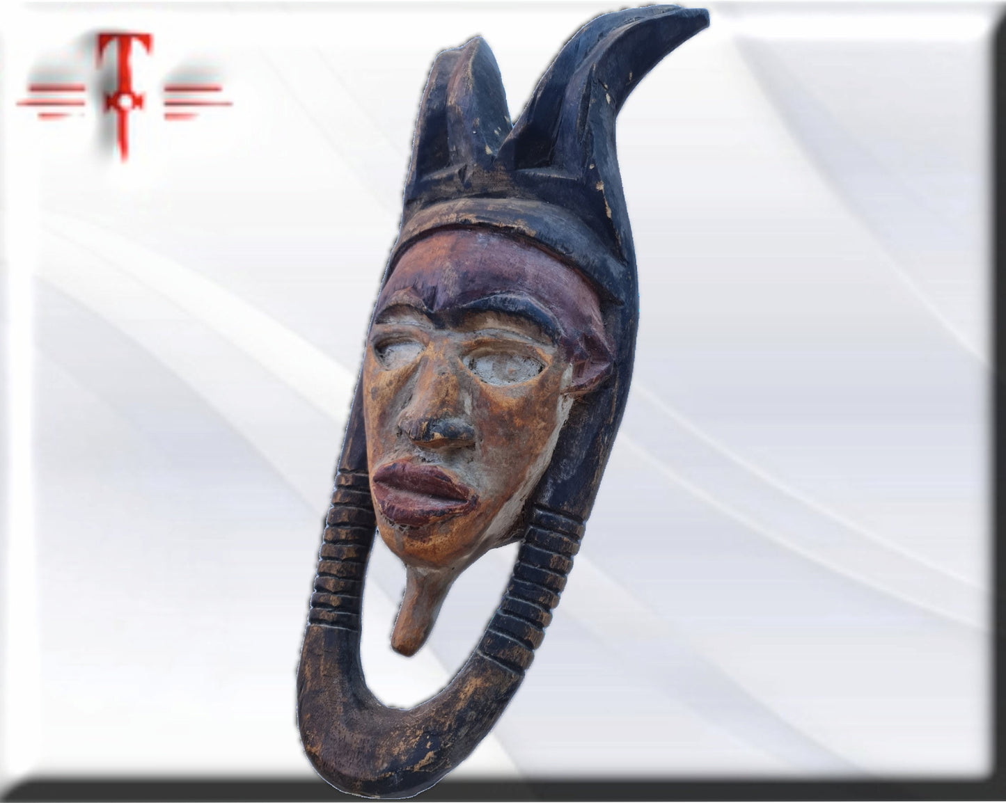 Máscara Lega Congo ( arte africano) Galeria de arte - vodun