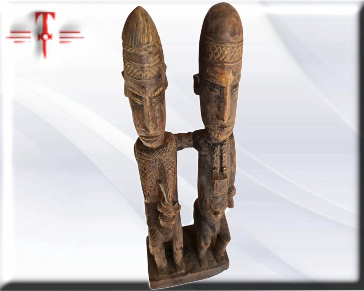 Fetiche Bambai Mali Tribal , arte Africano , Galería de arte , hecho a mano