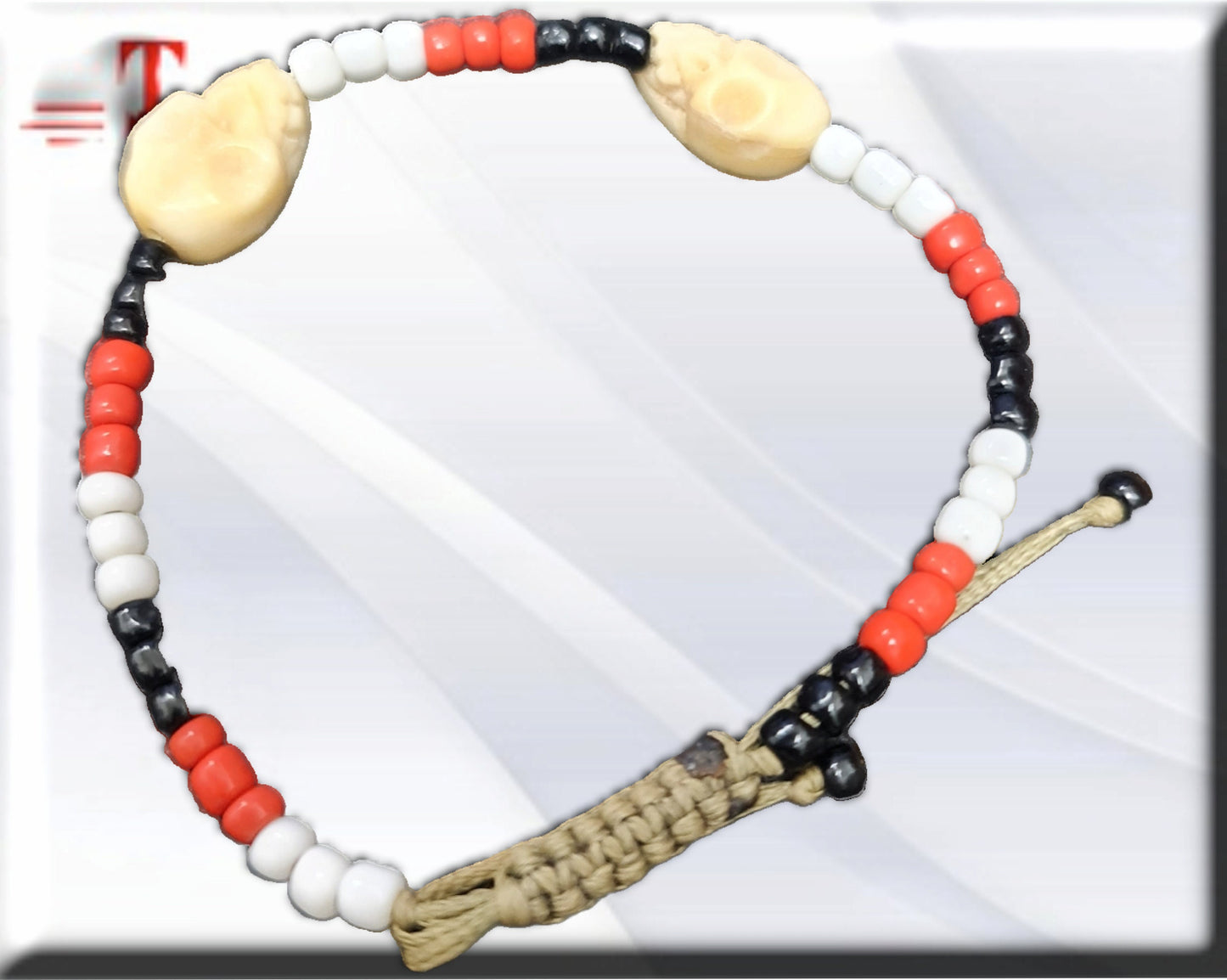 Brazalete Koffi, pulsera de los Eggun , secretos del vodoun Fon de Benin