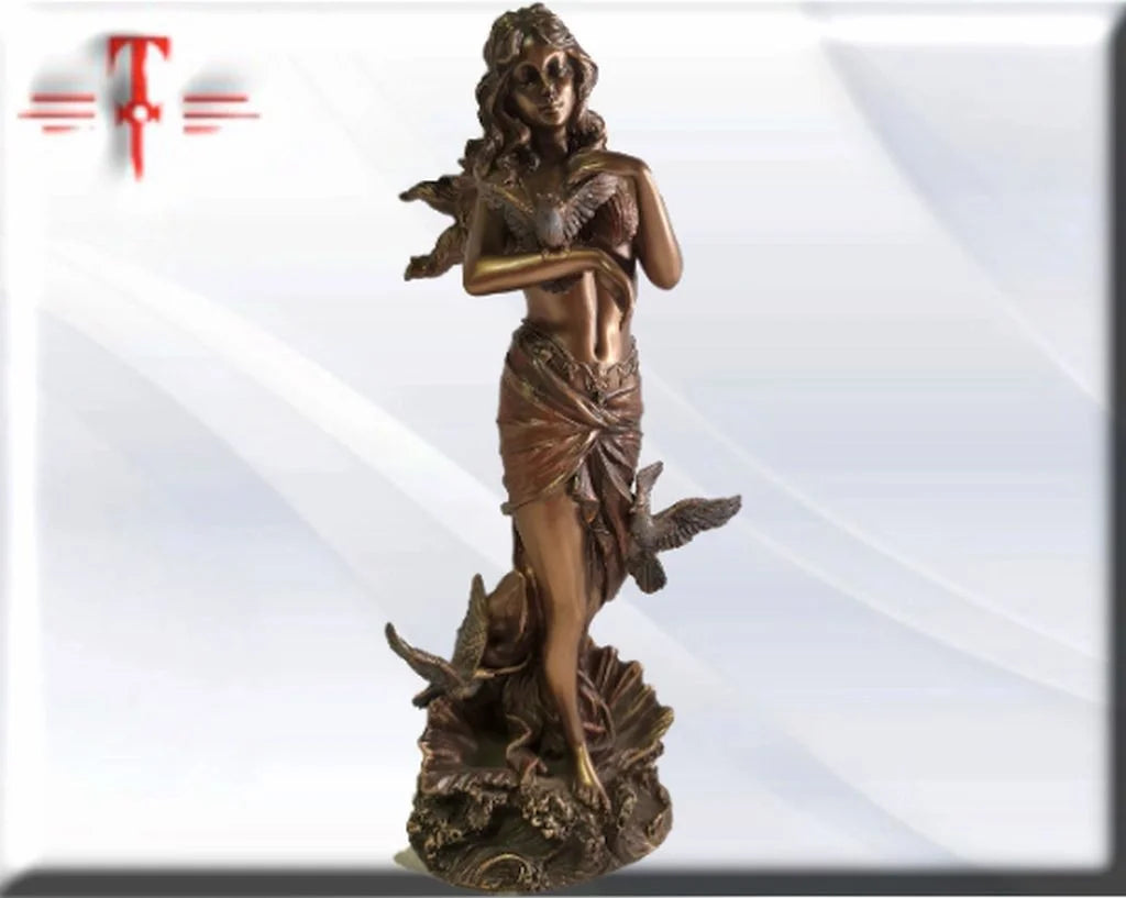 Statue des Gottes Dagda, mythologische Götter, esoterische und religiöse Gegenstände, handbemalt