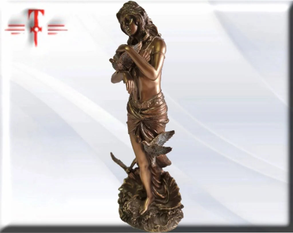 Statue des Gottes Dagda, mythologische Götter, esoterische und religiöse Gegenstände, handbemalt