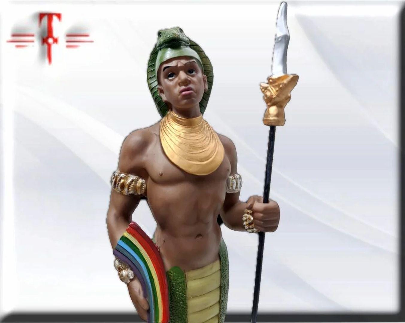 Estatua de Oshumaré ,Santería, Candomble , kimbisa, Umbanda