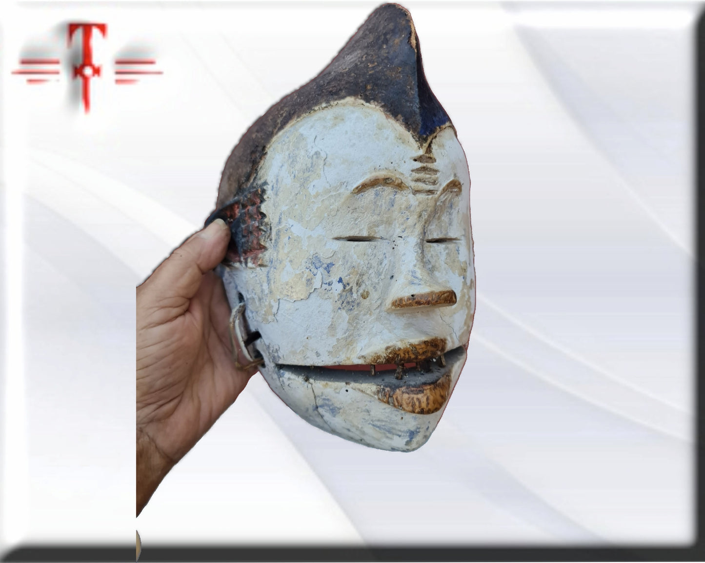 Máscara Dogon MALI Galería arte , antigüedad , artesanías africanas , hecho a mano SigloXX
