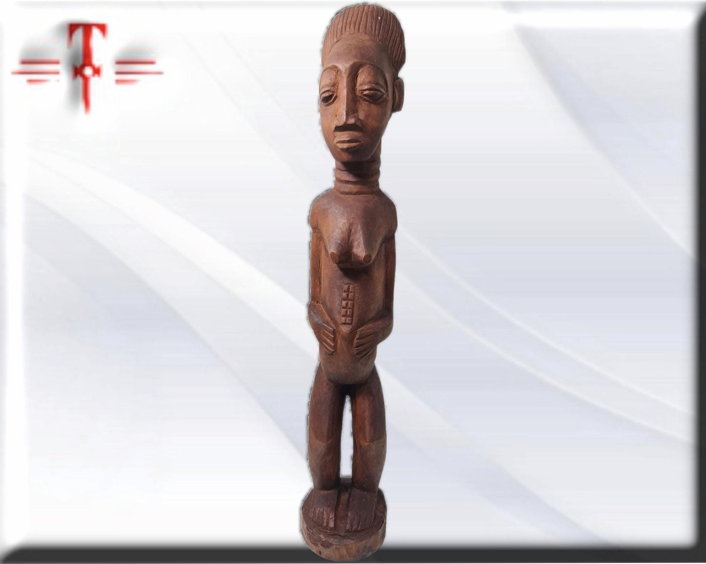 Fetiche Mujer Yoruba , arte tradicional Africano Nigeria