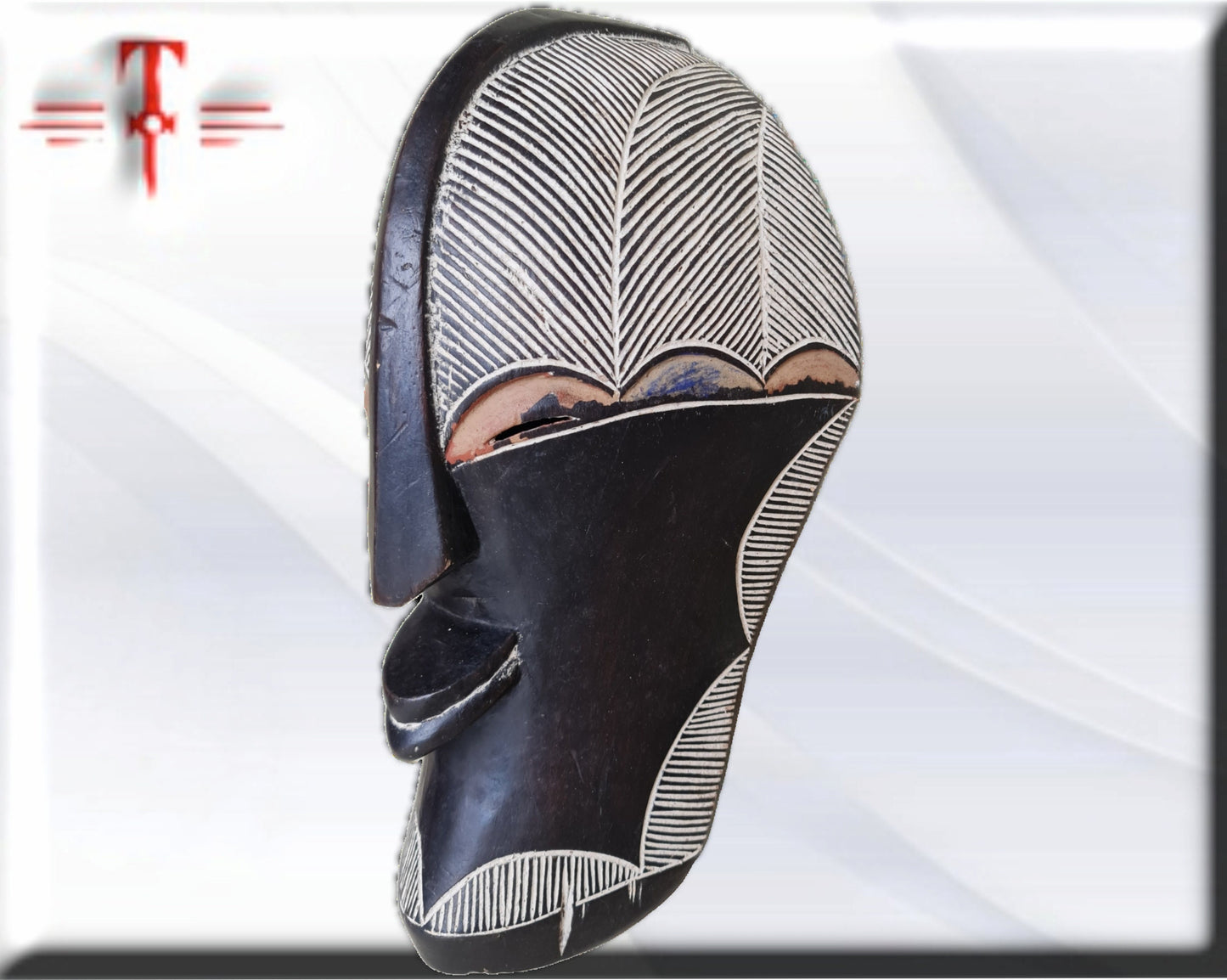 Antigua máscara Songye Congo arte africano Galería de arte africano