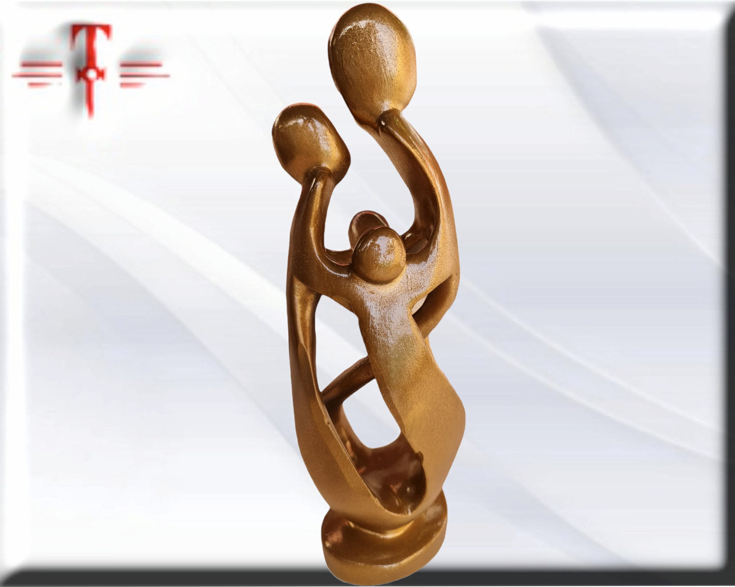 Figura africana Arte moderno contemporáneo representativa de la familia , arte Africano , Galería de arte , hecho a mano
