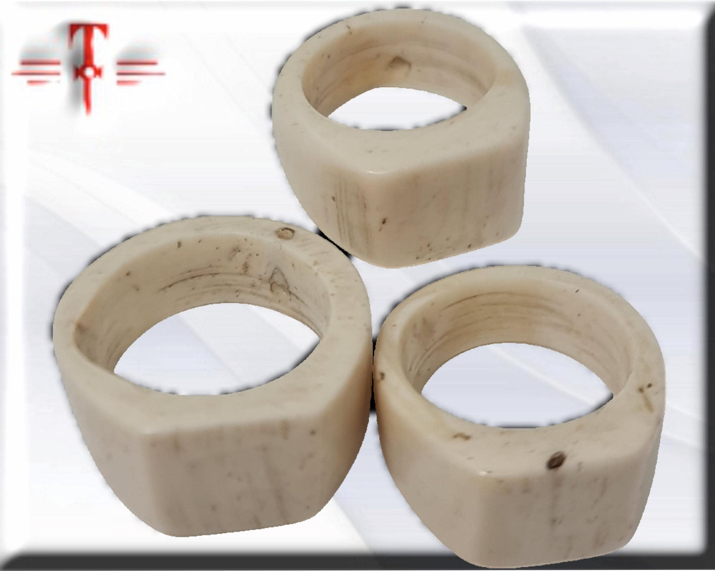 Ring of protection, bone, consecrated egguns