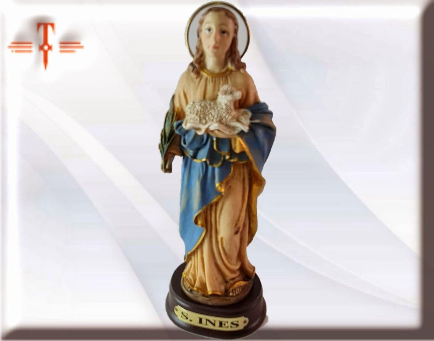 Santa Ines , Santos y Vírgenes católicos , productos Religiosos