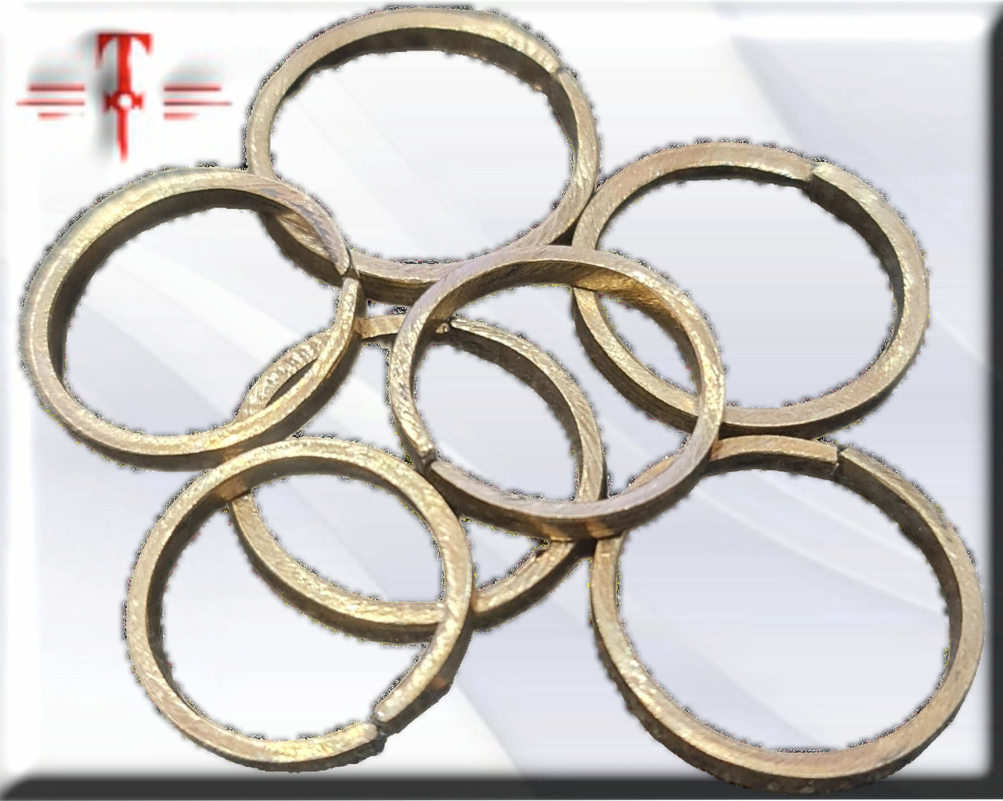 Anillo Bronce, ritualizado y personalizado, Sistema Fon de Benín