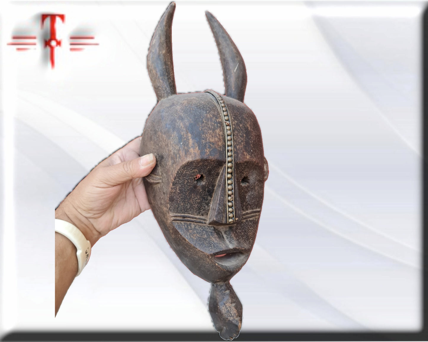Máscara Mangbetu Congo African art, Art gallery, antique, handmade