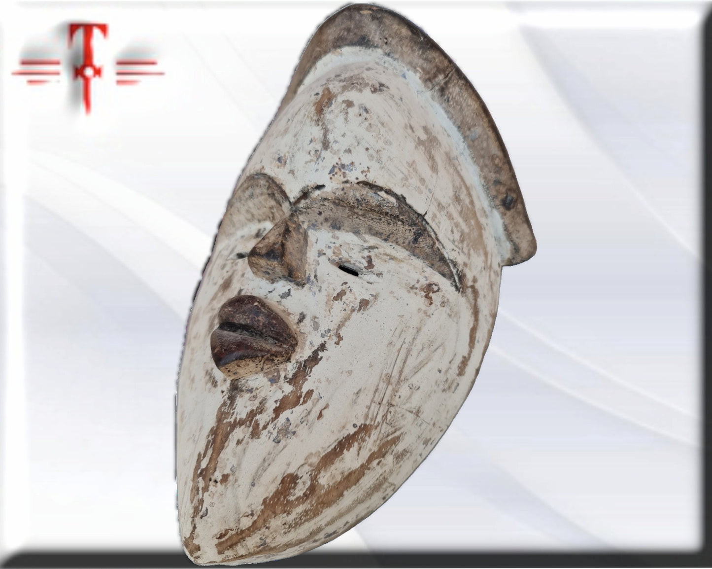Máscara Galoa Gabon Galería arte , antigüedad , artesanías africanas