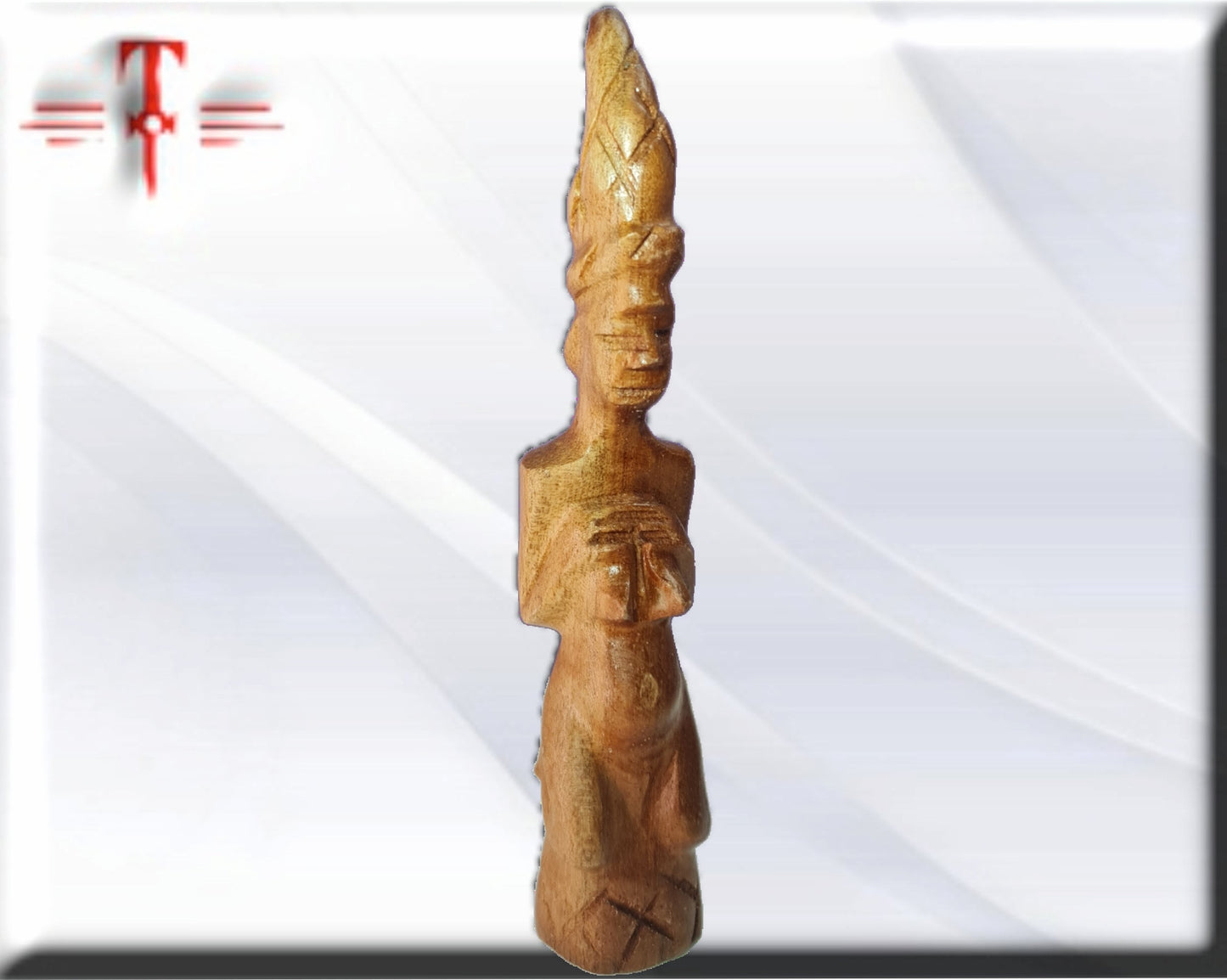 Iroke de Orula , artesanía Religiosa Campana para llamar al Santo , Santería , Palo Mayombe , Babalawo