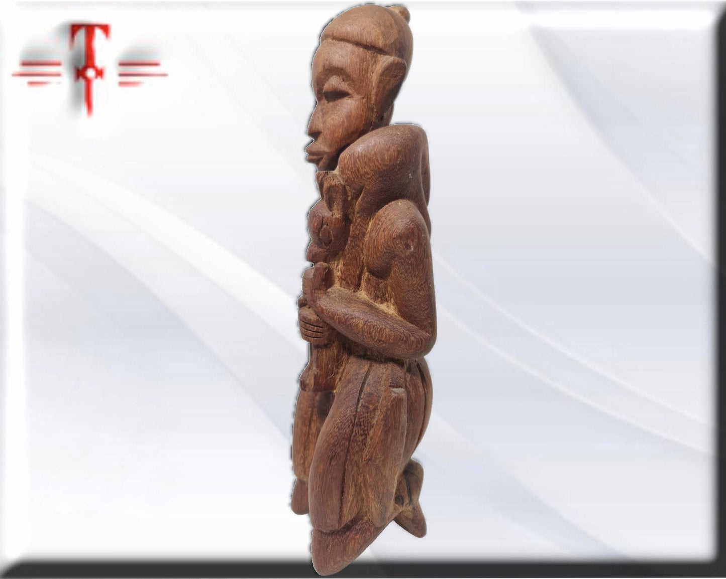 Fetiche africano cazador , arte Africano , Galería de arte , hecho a mano