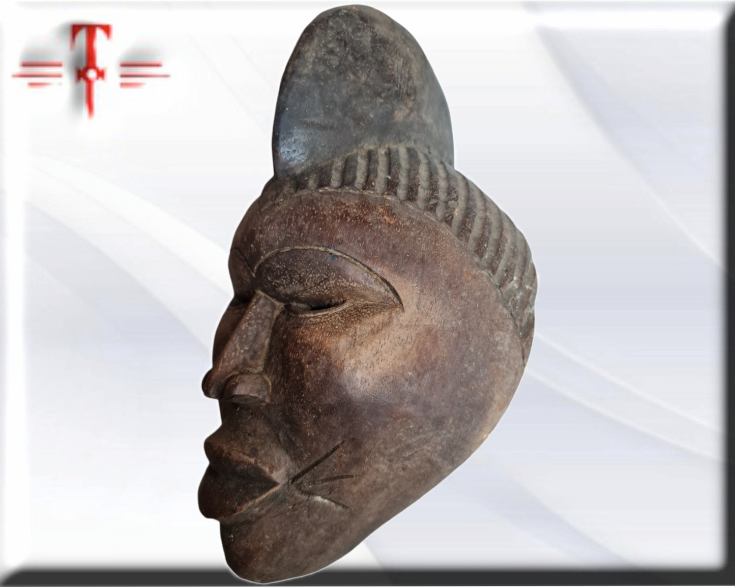 Máscara etnia Idoma ( Nigeria Arte africano ) Idoma ethnic mask (Nigeria African art)