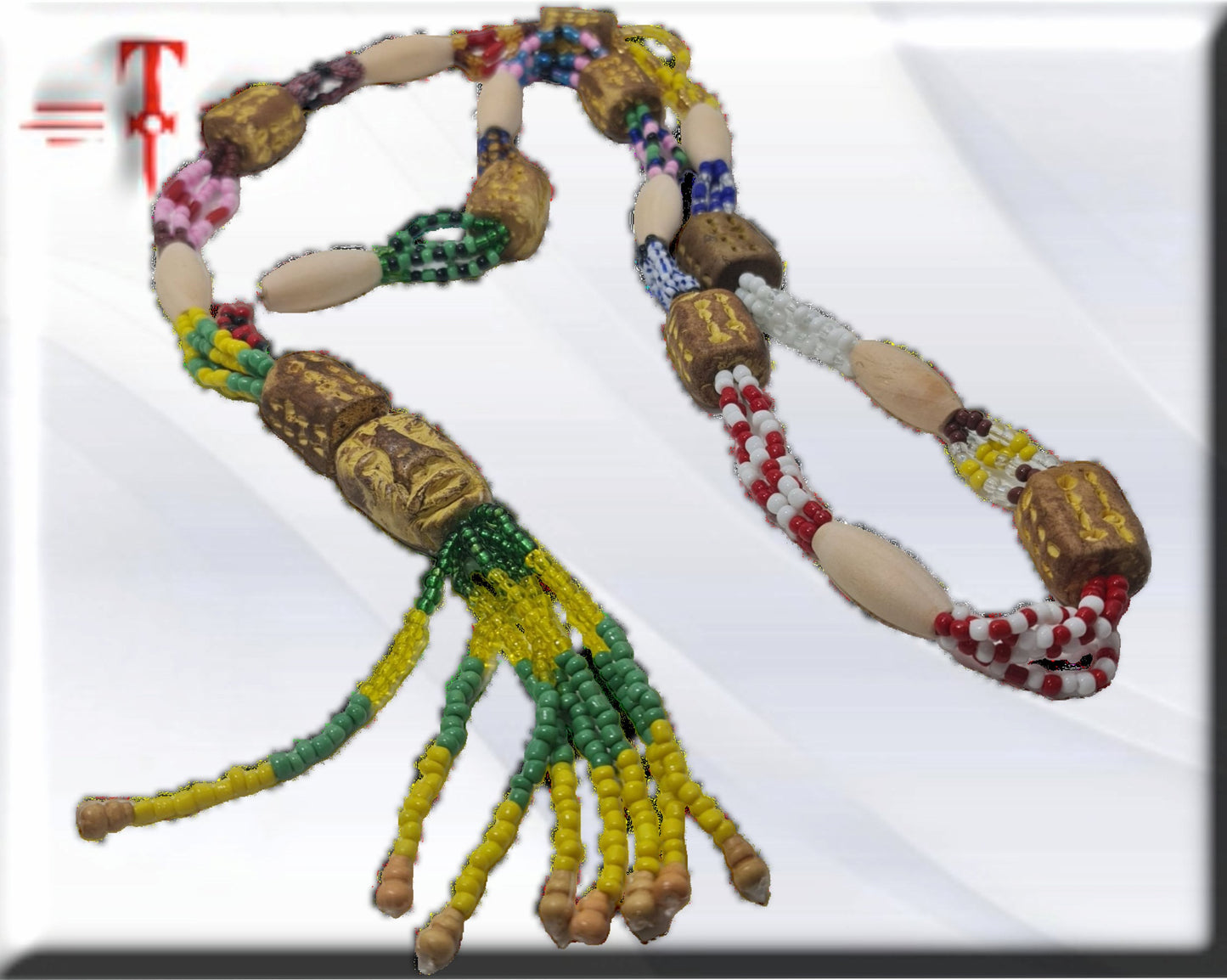 Collar Ogbe Yonó Haya - Babalawo - Santeria Palo Mayombe