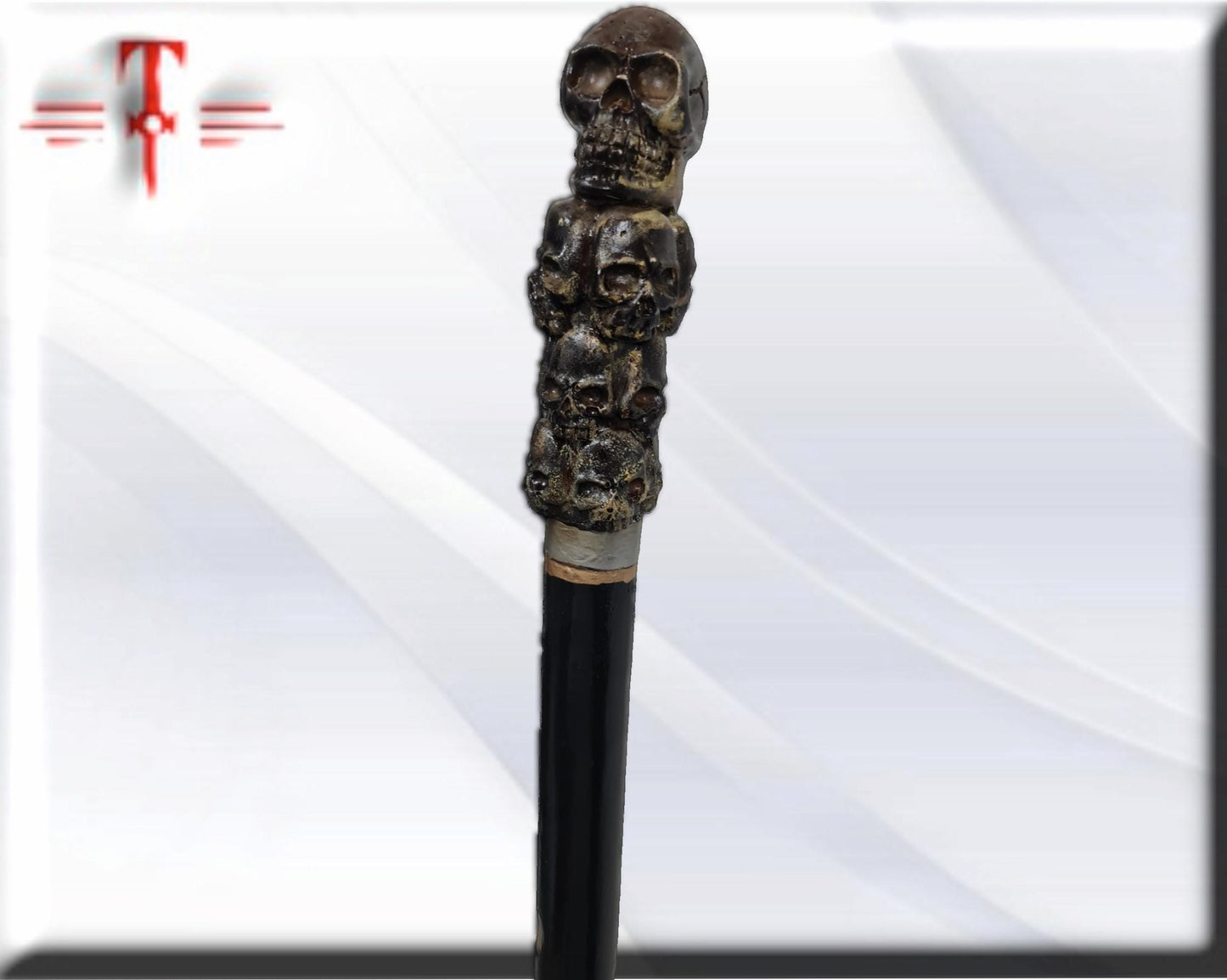Bastón de carga Eggun , santería , Palo Mayombe , voodoo