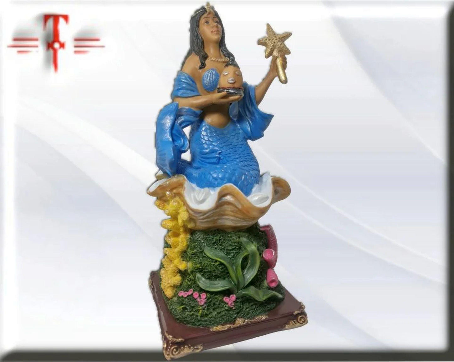Orisha Yemaya en concha , Diosa del Mar , Santería