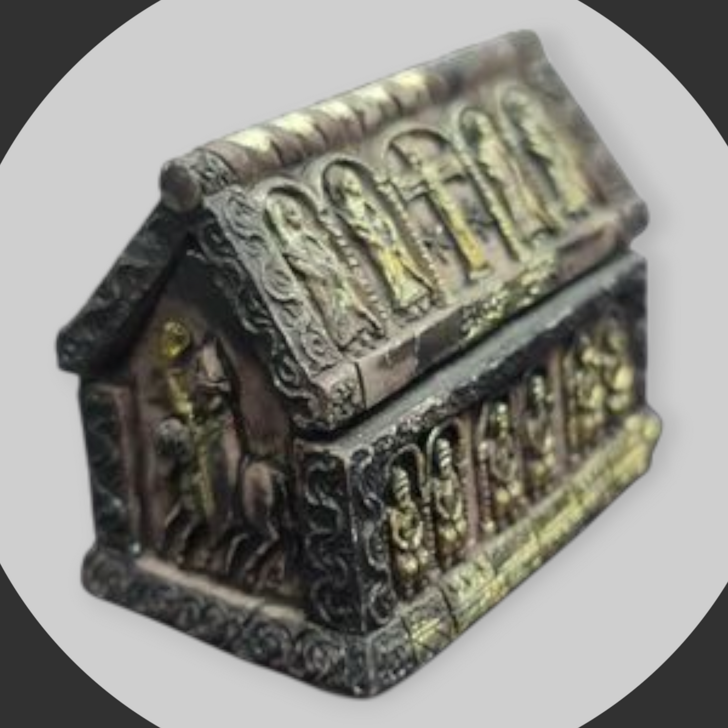 Casita medieval decorada