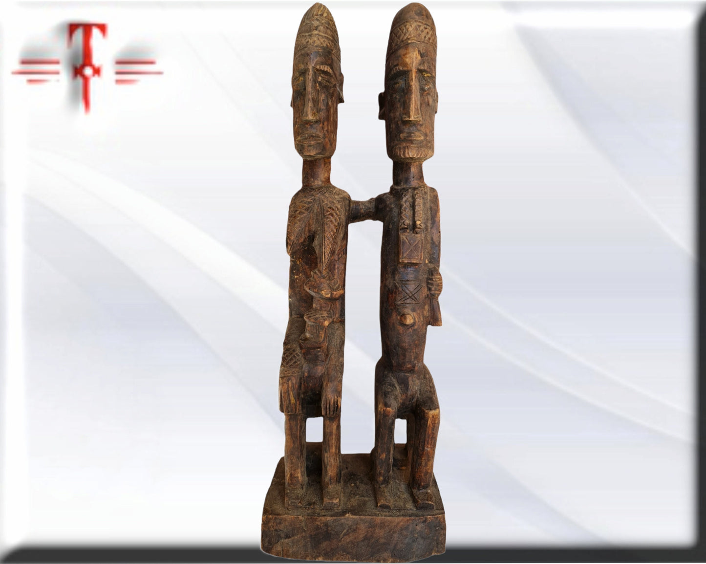 Fetiche Bambai Mali Tribal , arte Africano , Galería de arte , hecho a mano
