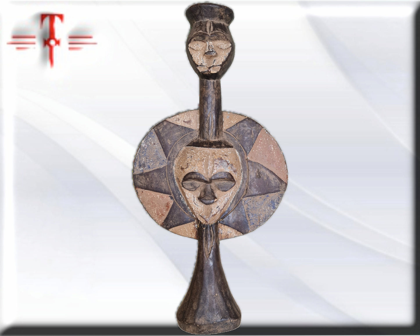 Fetiche chokwe Congo , arte Africano , Galería de arte , hecho a mano