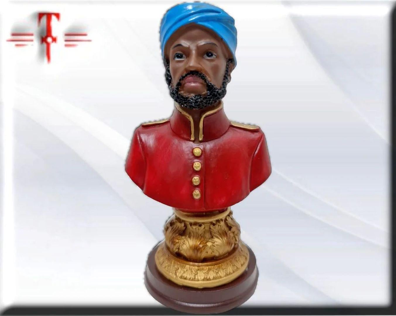 Estatua , Figura , Negro Felipe , 3 potencias Africanas